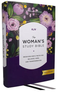 Kjv, the Woman's Study Bible, Hardcover, Red Letter, Full-Color Edition, Comfort Print: Receiving God's Truth for Balance, Hope, and Transformation - 2877492712