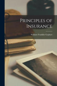 Principles of Insurance - 2872744359