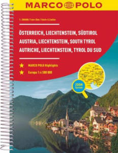 MARCO POLO Reiseatlas sterreich, Liechtenstein, Sdtirol 1:200.000 - 2876465265