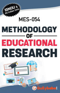 MES-054 Methodology of Educational Research - 2878444559