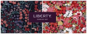 Liberty Floral Wood Domino Set - 2877767814