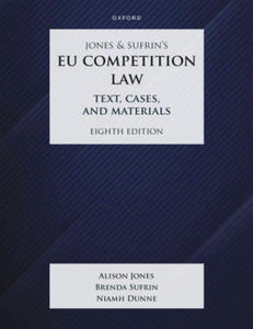 Jones & Sufrin's EU Competition Law Text, Cases & Materials 8/e (Paperback) - 2875542438