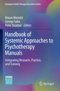 Handbook of Systemic Approaches to Psychotherapy Manuals - 2873184948