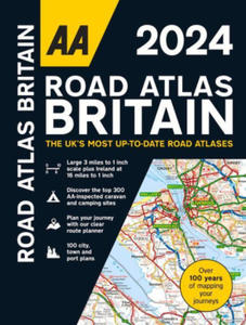 AA Road Atlas Britain 2024 - 2874448042