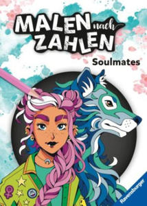 Ravensburger Malen nach Zahlen Soulmates - Manga und Anime - 32 Motive fr Stiftepackungen mit 24 Farben (Stifte nicht enthalten) - Malbuch mit nummer - 2874783460