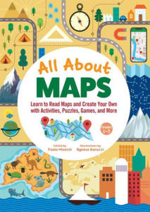 All about Maps Amazing Activity Book: Fun Facts, Mazes, Games, and Brain Teasers - 2874463774