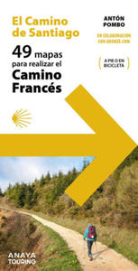 49 MAPAS PARA REALIZAR EL CAMINO DE SANTIAGO. CAMINO FRANCES - 2877951488