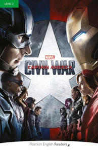Pearson English Readers: Level 3 Marvel Captain America Civil War + Code - 2877177916