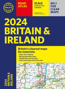 2024 Philip's Road Atlas Britain and Ireland - 2874791640