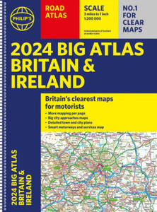 2024 Philip's Big Road Atlas Britain and Ireland - 2874792422