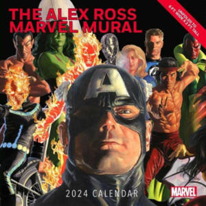 Alex Ross Marvel Mural 2024 Oversized Wall Calendar - 2875552218