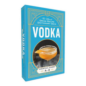 Vodka Cocktail Cards A-Z: The Ultimate Drink Recipe Dictionary Deck - 2876123655