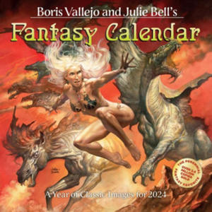 Boris Vallejo & Julie Bell's Fantasy Wall Calendar 2024 - 2875230389