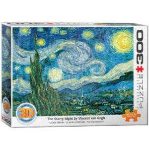 3D - Sternennacht von Vincent van Gogh (Puzzle) - 2875134209