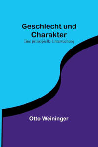 Geschlecht und Charakter - 2878085413