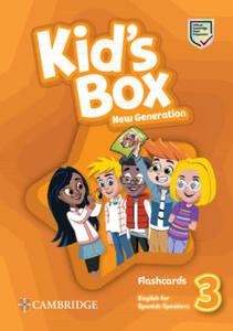 Kid's Box New Generation Level 3 Flashcards English for Spanish Speakers - 2877970199