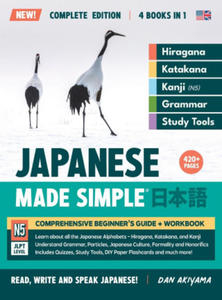 Learning Japanese, Made Simple | Beginner's Guide + Integrated Workbook | Complete Series Edition (4 Books in 1) - 2873633310