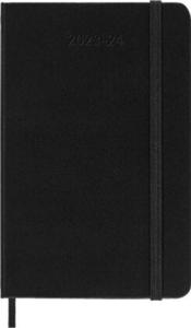 Moleskine 18 Monate Wochenkalender 2023/2024, P/A6, 1 Wo = 2 Seiten, Horizontal, Hard Cover, Schwarz - 2875134753