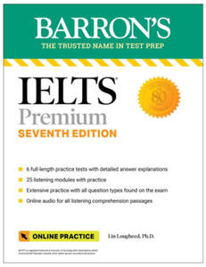 Ielts Premium: 6 Practice Tests + Comprehensive Review + Online Audio, Seventh Edition - 2875912844
