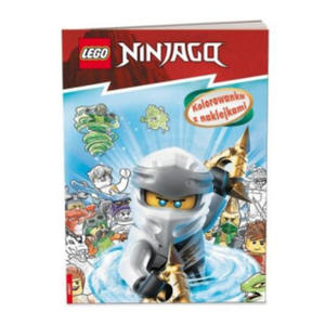 Lego Ninjago. Kolorowanka z naklejkami. Wydawnie 2023 - 2876224991