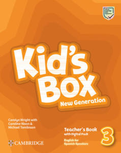 Kid's Box New Generation Level 3 Teacher's Book with Digital Pack English for Spanish Speakers - 2877408229