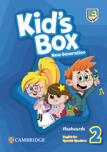 Kid's Box New Generation Level 2 Flashcards English for Spanish Speakers - 2878324206