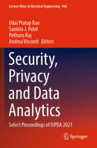 Security, Privacy and Data Analytics - 2876459874