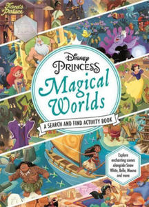 Disney Princess: Magical Worlds Search and Find Activity Book - 2875145488