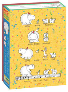 Hippo Birdie Two Ewe: 300-Piece Birthday Puzzle! - 2876027505