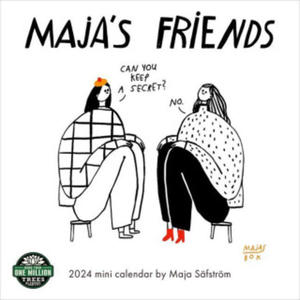 Maja'S Friends 2024 Mini Calendar - 2876344265