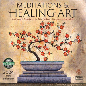 Meditations and Healing Art 2024 Mini Calendar - 2876459227