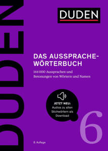 Duden - Das Aussprachewrterbuch - 2876537316