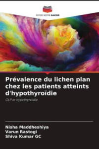 Prvalence du lichen plan chez les patients atteints d'hypothyro - 2875548571