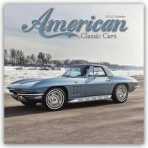 American Classic Cars Calendar 2024 Square Car Wall Calendar - 16 Month - 2875333404