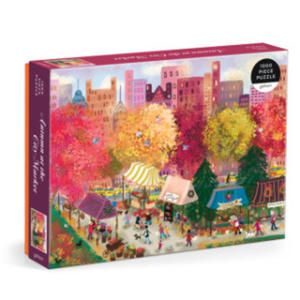 Joy Laforme Autumn at the City Market 1000 Piece Puzzle - 2877755480