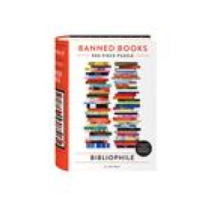 BIBLIOPHILE BANNED BKS 500 PIECE PUZZLE - 2878617073