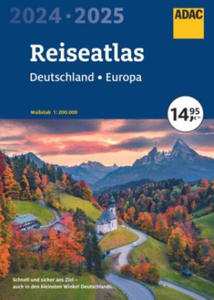 ADAC Reiseatlas 2024/2025 Deutschland 1:200.000, Europa 1:4,5 Mio. - 2874794517