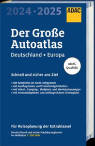 ADAC Der Groe Autoatlas 2024/2025 Deutschland und seine Nachbarregionen 1:300.000 - 2878771569