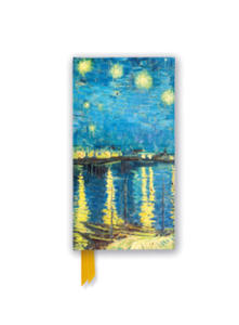 Van Gogh: Starry Night over the Rhone (Foiled Slimline Journal) - 2876123532