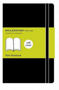 Moleskine Soft Large Plain Notebook Black - 2875335402