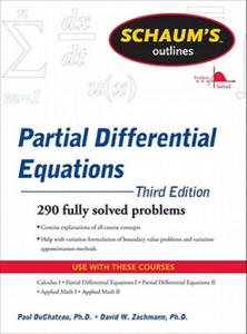 Schaum's Outline of Partial Differential Equations - 2865186343