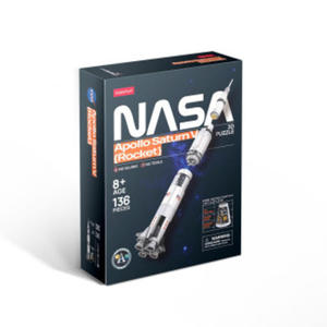 Puzzle 3D. Apollo Saturn V Rocket DS1059H - 2877288046