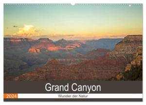 Grand Canyon - Wunder der Natur (Wandkalender 2024 DIN A2 quer), CALVENDO Monatskalender - 2878443928