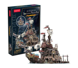 Puzzle 3D Tortuga zatoka piratw - 2875544831