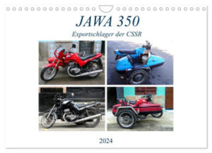 JAWA 350 - Exportschlager der CSSR (Wandkalender 2024 DIN A4 quer), CALVENDO Monatskalender - 2877627435