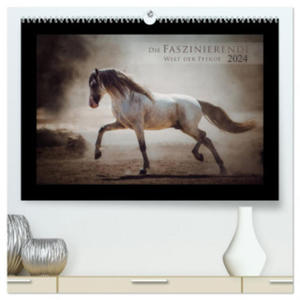 Die Faszinierende Welt der Pferde (hochwertiger Premium Wandkalender 2024 DIN A2 quer), Kunstdruck in Hochglanz - 2877639735