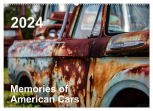 Memories of American Cars (Wandkalender 2024 DIN A2 quer), CALVENDO Monatskalender - 2878176928