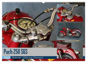 Puch 250 SGS Motorrad - Oldie aus sterreich (Wandkalender 2024 DIN A2 quer), CALVENDO Monatskalender - 2877639698