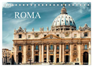 Roma (Tischkalender 2024 DIN A5 quer), CALVENDO Monatskalender - 2877639677