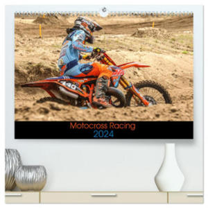 Motocross Racing 2024 (hochwertiger Premium Wandkalender 2024 DIN A2 quer), Kunstdruck in Hochglanz - 2877624428